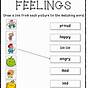 Emotions Worksheet For Preschoolers