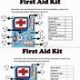 First Aid For Kids Worksheet