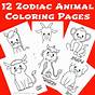 Free Printable Chinese Zodiac Animals