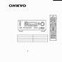 Onkyo Tx-sr602 Manual