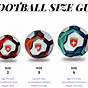 Futsal Soccer Ball Size Chart