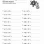 Comparing Scientific Notation Worksheet