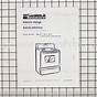 Owners Manual For Frigidaire Refrigerator