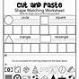 Cut And Match Worksheet