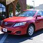 Red Toyota Camry 2010