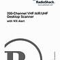 Radio Shack Scanner Manual