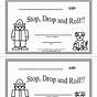 Stop Drop And Roll Worksheet