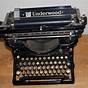 Underwood Manual Typewriter Value