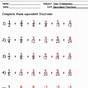 Equivalent Fractions Worksheets Answer Key