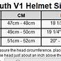 Easton Ghost Helmet Size Chart