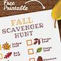 Printable Autumn Scavenger Hunt