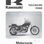 Kawasaki Vulcan 800 Manual Pdf