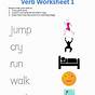 Find The Verb Worksheet
