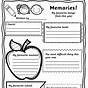 First Grade Memories Worksheet