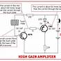 High Gain Audio Amplifier Circuit Diagram