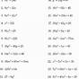 Factor Polynomials Worksheet