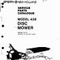 New Holland 617 Disc Mower Manual