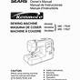 Kenmore 10 Sewing Machine Manual