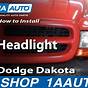 Change Headlight Bulb On 2002 Dodge Dakota