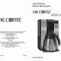 Mr Coffee Bvmc-imx41 Manual