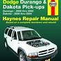 1999 Dodge Durango 4x4 Haynes Repair Manual