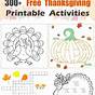 Thanksgiving Worksheets For Free