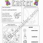 Easter Activities Worksheet