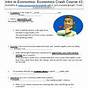 Intro To Economics Crash Course Econ #1 Worksheet Answers