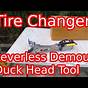 Manual Tire Changer Duck Head Attachment