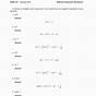 Exponential Expressions Worksheet