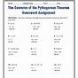 Converse Pythagorean Theorem Worksheet