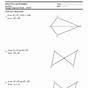 Congruent Triangle Proofs Worksheet