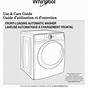Whirlpool Front Load Washer Manual