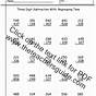 Three Digits Subtraction Worksheets
