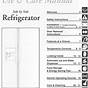 Frigidaire 4 5 Refrigerator Repair Manual