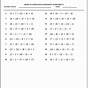 5th Grade Order Of Operations Worksheets