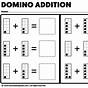 Domino Math Worksheet For First Graders