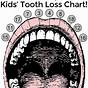 When Do You Lose Teeth Chart
