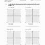 Graphing Square Root Functions Worksheet