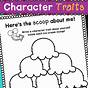 Free Character Traits Worksheets