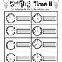Telling Time Worksheets For Kindergarten