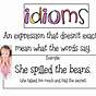 Idioms For Second Grade