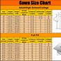 Herff Jones Gown Size Chart