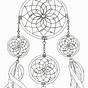 Printable Dream Catcher Coloring Pages