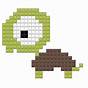 Turtle Minecraft Pixel Art