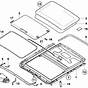 E46 Sunroof Shade Repair Kit