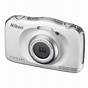 Nikon Coolpix Camcorder S33 White