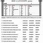 Greek And Latin Roots Worksheets 6th Grade