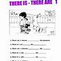 There Is There Are Worksheets