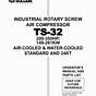 Sullair 185 Compressor Service Manual